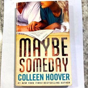Book “ maybe someday” by Colleen Hoover